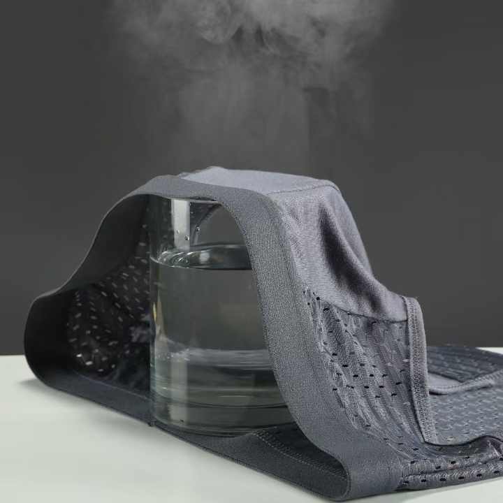 2025 Men's Cooling Underwear Ice Silk Mesh Boxer Briefs Multi-Colored Stretch