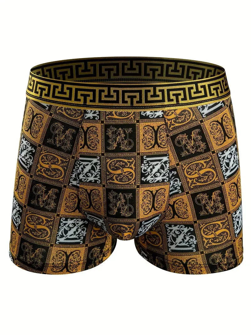 Black Gold Comfy Stretchy Boxer